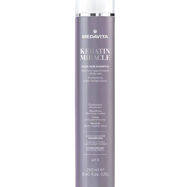 Medavita Keratin Miracle Sleek Hair Shampoo
